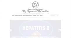 Desktop Screenshot of obathepatitisb.com